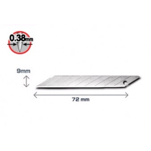 Olfa DKB-5 - Uniwersalne ostrze 9mm o kącie wierzchołkowym 30 stopni