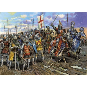 Zvezda 8044 - ENGLISH KNIGHTS OF THE 100 YEARS WAR
