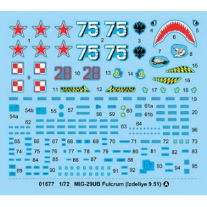 Trumpeter 01677 - MIG-29UB Fulcrum (Izdeliye 9.51)