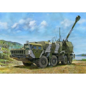 Trumpeter 01036 - Russian 130mm Coastal Defense Gun A-222 Bereg