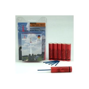 silnik modelarski do rakiet i rakietoplanów B4-4