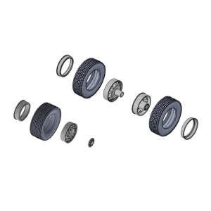 Italeri 3909 - European tractors tyres and rims