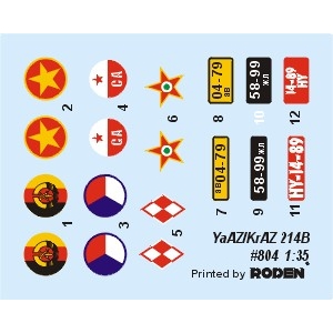 Roden 804 - KrAZ-214B