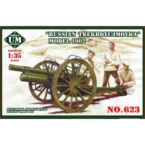 Unimodels 623 -  "Russian Trekhdyujmovka" Model 1902