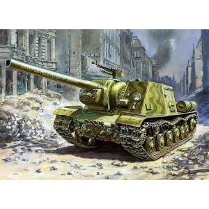 Zvezda 5054 - ISU-122 Soviet Self Propelled Gun WWII