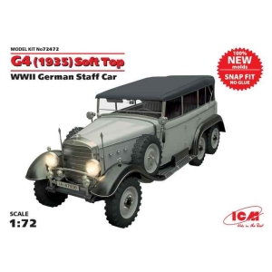 ICM 72472 - G4 (1935 production), WWII German Staff Car