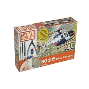 Italeri 12003 - BO 105 Police Helicopter My First Model Kit