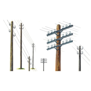 Italeri 0404 - Telegraph Poles