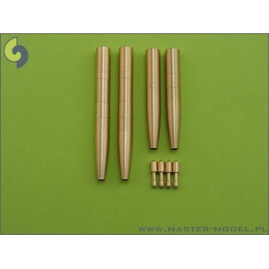 Master AM-32-021 - Spitfire skrzydło zmodyfikowane (Mk.21/24) - lufy działek Hispano 20mm w osłonach