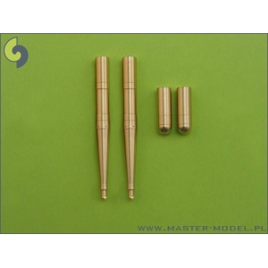 Master AM-32-017 - Lufy działek Hispano 20mm w osłonach - Spitfire skrzydło typu C (pasuje do modelu Pacific Coast Models)