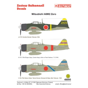 Techmod 48095 - Mitsubishi A6M2 Zero