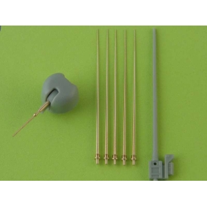 Master SM-350-034 - Fregaty typu USS Oliver Hazard Perry - anteny oraz lufa działa OTO-Melara 76mm/62