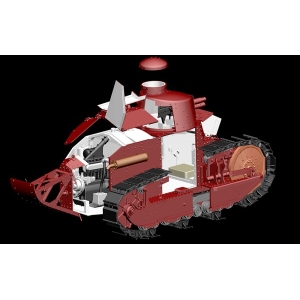 Takom 1001 - Renault FT-17 Char Canon/Girod Turret