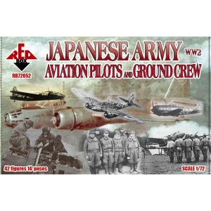 Red Box 72052 - WW2 Japanese Army Aviation Pilots and Ground Crew