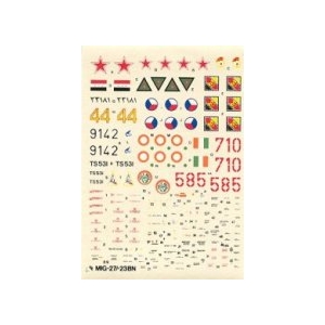 Hi-Decal 72017 -  MiG-23 and MiG-27