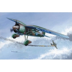 Mirage Hobby 48107 -  PZL P.24F wersja grecka z działkiem 20mm Oerlikon