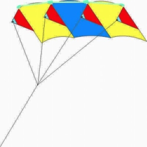 Spadochron - latawiec z tkaniny