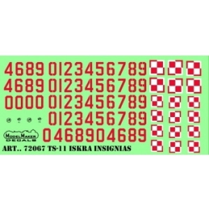 Model Maker D72067 - TS-11 Iskra Insignias