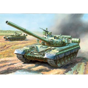 Zvezda 3590 - T-80 B RUSSIAN MAIT BATTLE TANK