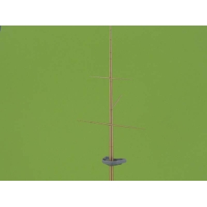 Master SM-350-024 - Zestaw masztów i rej krążownika rosyjskiego Varyag (1899)