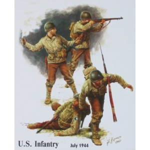 Master Box LTD 3521 - U.S INFANTRY,July 1944