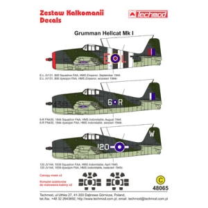 Techmod 48065 - Grumman Hellcat I