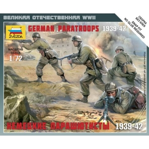 Zvezda 6136 - German Paratroops 1939-42