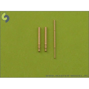 Master AM-72-010 - Bf 109 F, G1 - G4 - zestaw uzbrojenia (końcówki MG 17) oraz rurka Pitota