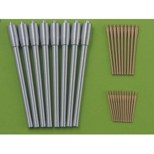 Master SM-350-039 - Uzbrojenie pancernika Richelieu - lufy 380mm (8 szt.), 152mm (9 szt.), 100mm (12 szt.)