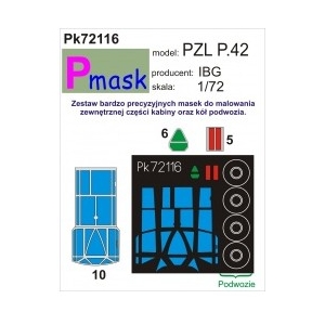 Pmask Pk72116 - Maska PZL P.42