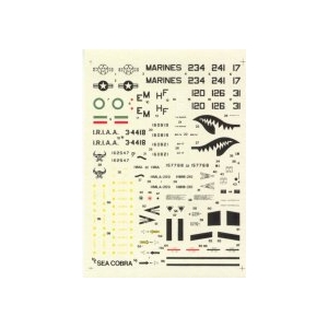 Hi-Decal 72014 - Bell AH-1J/T/W Sea Cobra