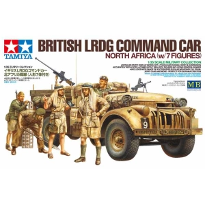 Tamiya 32407 - British LRDG Command Car North Africa w/ 7 Figures