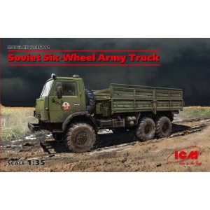 ICM 35001 - Kamaz Soviet Six-Wheel Army Truck