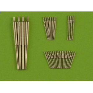 Master SM-350-060 - Uzbrojenie niemieckiego niszczyciela Z-25 (1944) - lufy 150mm (4 szt.), 37mm C/30 (8 szt.), 37mm M42 (4 szt.), 20mm (18 szt.)