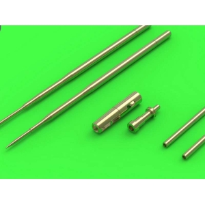 Master AM-72-071 - MiG-17A/P/F (Fresco A, B, C) - końcówki działek 37mm i 23mm oraz rurki Pitota