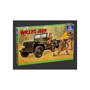 Italeri 0314 - Willys MB Jeep with Trailer