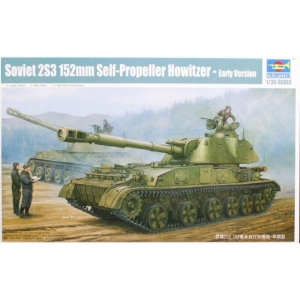 Trumpeter 05543 - Soviet 2S3 152mm Self-Propeller Howitzer