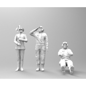 Zvezda 3685 - Russian contemporary tank crew Parade version