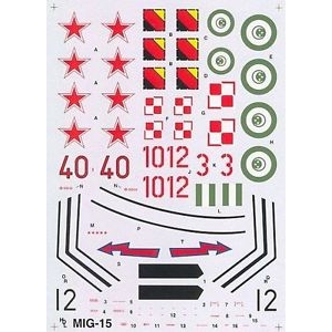 Hi-Decal 72022 - MiG-15 Bis Fagot