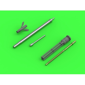 Master AM-35-003 - Mi-24 (Hind D/E) - karabin JakB-12.7 i sonda DUAS (metalowe i żywiczne elementy)