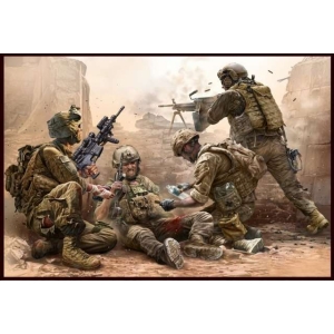 Master Box LTD 35193 - Under Fire. Modern US Infantry