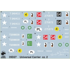 ToRo Model 35D27 - Universal Carrier Mk.II in Polish service vol.1