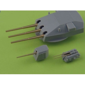 Master SM-350-044 - Uzbrojenie Admiral Graf Spee - 280mm (6 szt.), 150mm (8 szt.), 105mm (6 szt.)