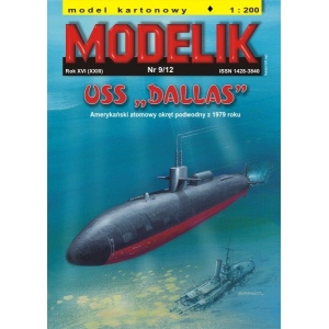 Modelik 1210 - USS "Dallas"