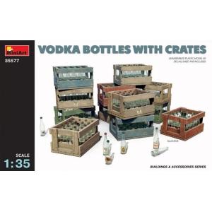 MiniArt 35577 - VODKA BOTTLES WITH CRATES
