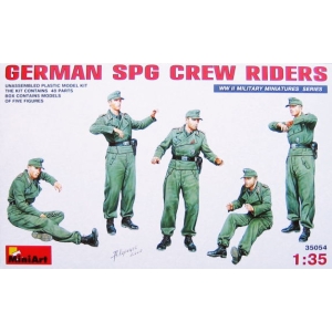 MiniArt 35054 - GERMAN SPG CREW RIDERS