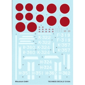 Techmod 72155 - Mitsubishi G4M1