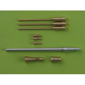 Master SM-35-003 - Schnellboot Typ S-100 lufy uzbrojenia - Flak M42 3,7cm (1 szt.) and Flak 38 20mm (3 szt.)