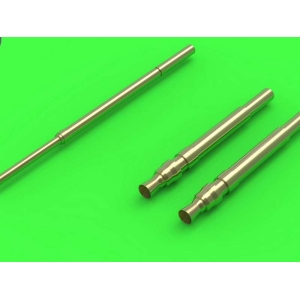 Master AM-32-061 - Bf 109 F, G1 - G4 - zestaw uzbrojenia (końcówki MG 17) oraz rurka Pitota