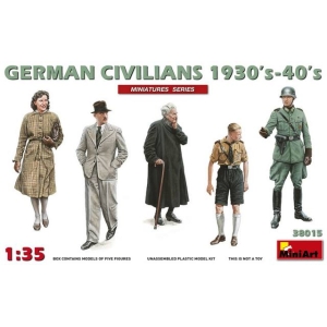 MiniArt 38015 - GERMAN CIVILIANS 1930’s-1940’s